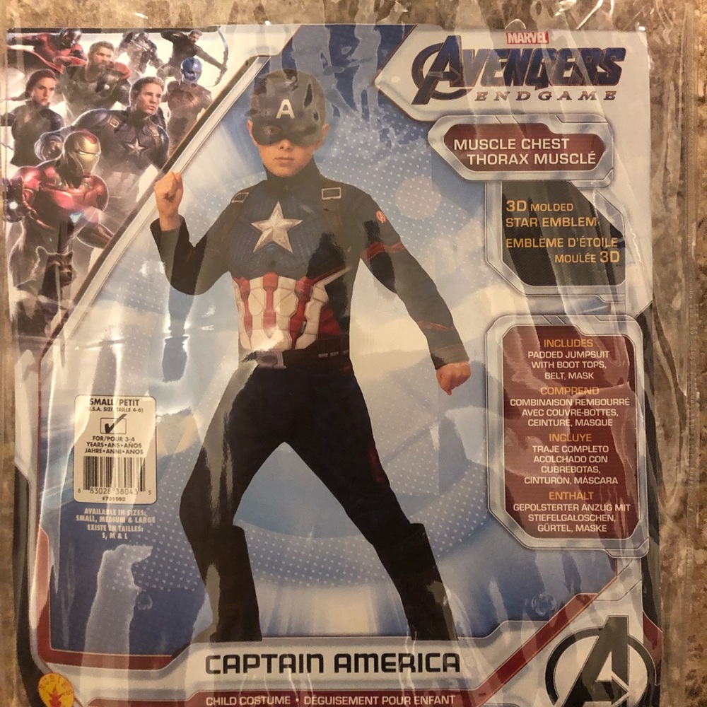 Marvel Captain America Costume